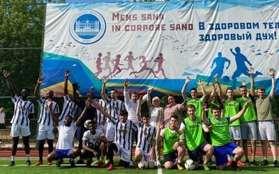 KSMU OPENED STUDENT FOOTBALL LEAGUE