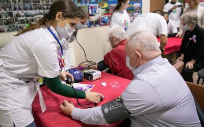 VOLUNTEERS OF KSMU PARTICIPATED IN THE EVENT OF THE DECADE OF THE ELDERLY