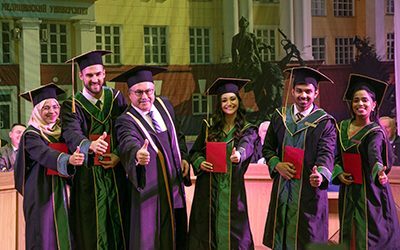 THE 48TH GRADUATION OF FOREIGN STUDENDTS IN THE SPECIALITY “GENERAL MEDICINE”