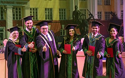 THE 48TH GRADUATION OF FOREIGN STUDENDTS IN THE SPECIALITY “GENERAL MEDICINE”