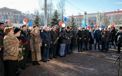 KSMU UNVEILED A MEMORIAL SIGN DEDICATED TO THE 80TH ANNIVERSARY OF THE LIBERATION OF KURSK