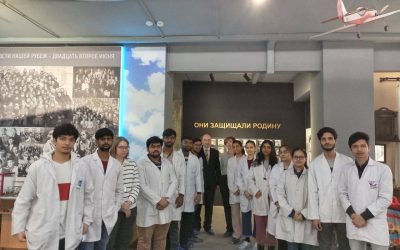 KSMU STUDENTS FROM INDIA VISITED THE MUSEUM “YOUNG DEFENDERS OF THE MOTHERLAND”