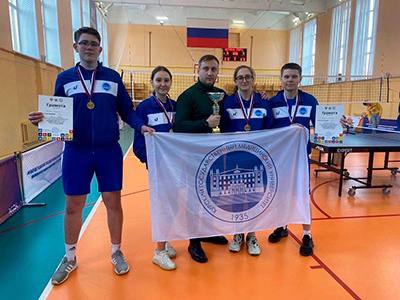 KSMU STUDENTS ARE TABLE TENNIS CHAMPIONS AMONG STUDENTS OF MEDICAL AND PHARMACEUTICAL UNIVERSITIES OF RUSSIA IN THE CENTRAL FEDERAL DISTRICT OF RUSSIA