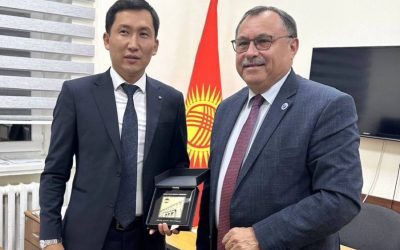 WORKING MEETING OF THE RECTOR OF KSMU AT THE MINISTRY OF HEALTH OF KYRGYZSTAN