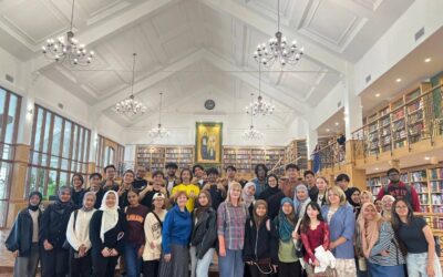 IMIN KSMU International students and teachers prepared and held a literary salon titled “Russia in Russian Poetry.”